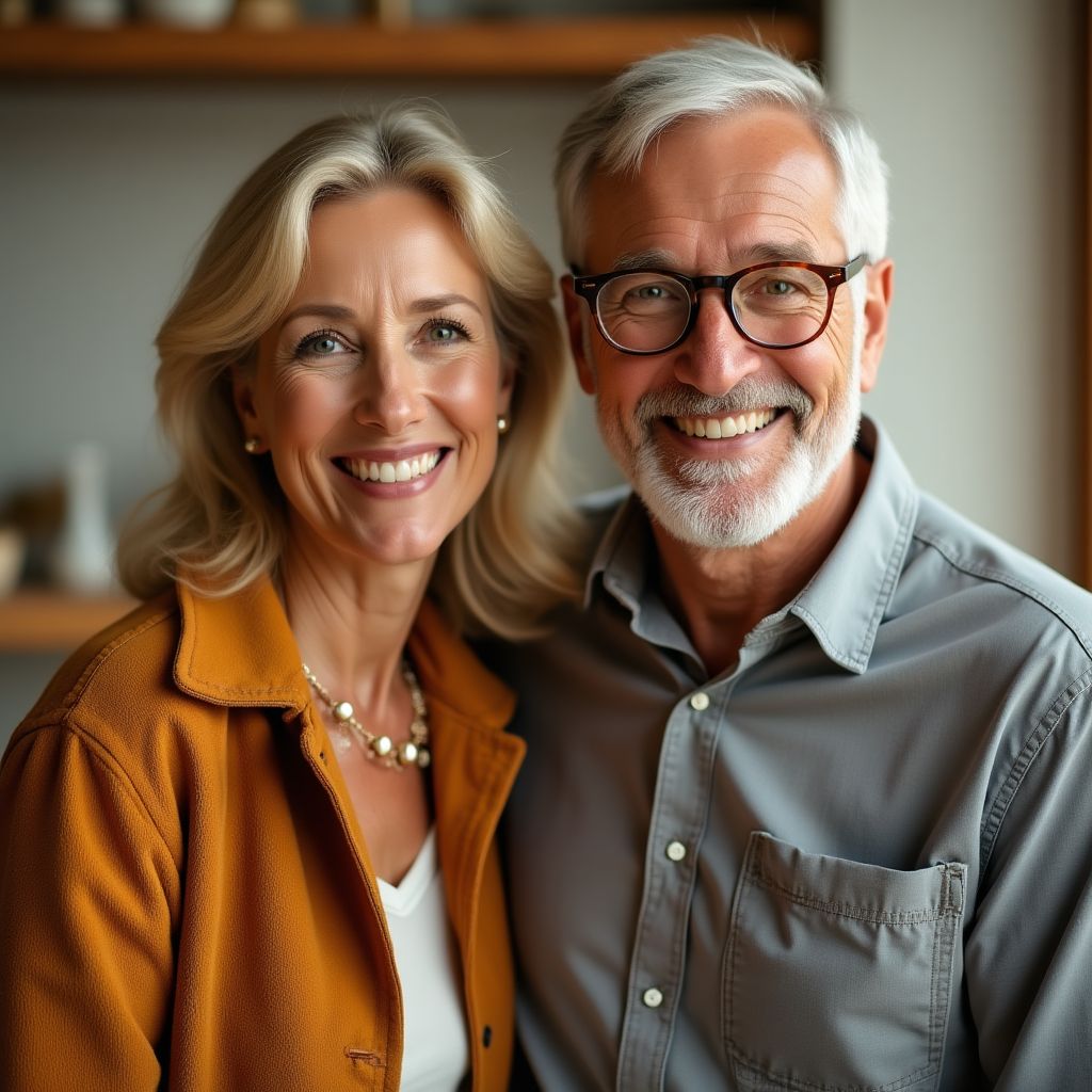 Portret van Jan en Maria